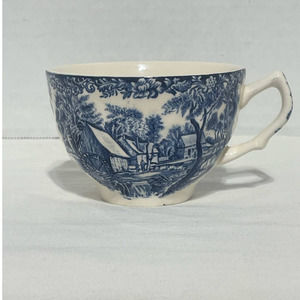 Vintage Blue Mill Stream Mug